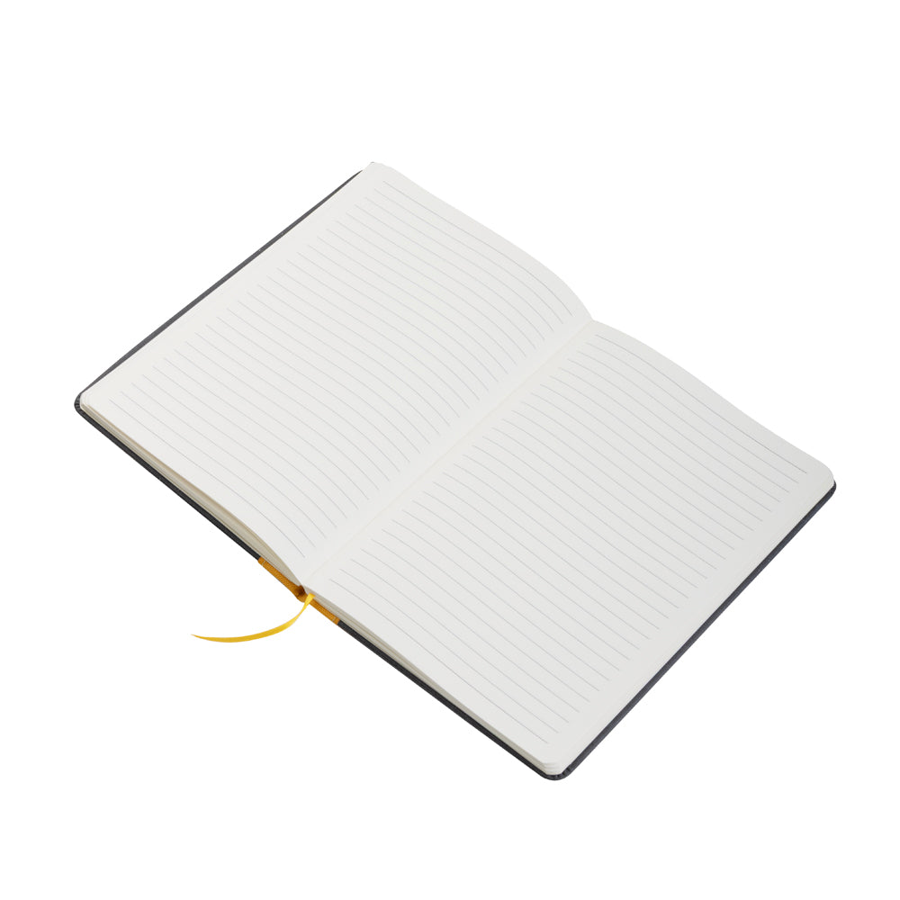 Caderno A5 em couro reciclado