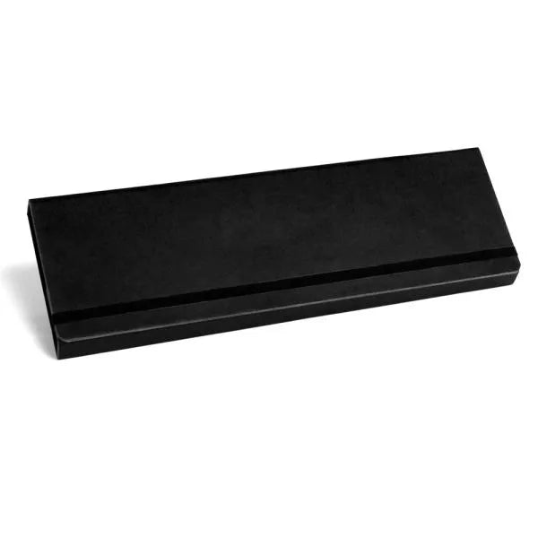 CONJ. DE GARFO E FACA INOX / MADEIRA / BAMBU COM ESTOJO PRETO - 3 PÇS