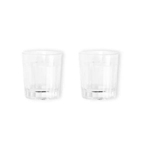 CONJ. COPOS PARA DRINKS E ESPAÇO PARA GARRAFA - NÃO ACOMPANHA A GARRAFA - 2 PÇS
