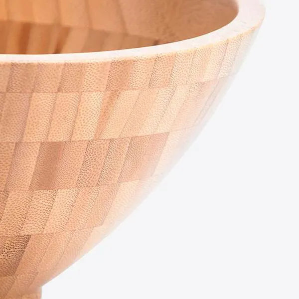 CUMBUCA EM BAMBU COM PEGADOR 30CM - 2,2L