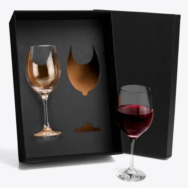 JOGO DE TAÇAS DE VIDRO P/ VINHO 490 ML - 2 PÇS