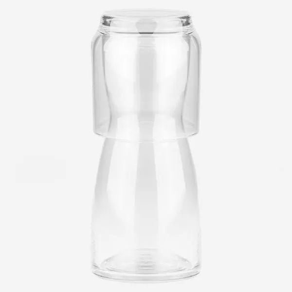 MORINGA DE VIDRO COM COPO - 500ML / 290ML