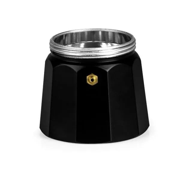 CAFETEIRA ITALIANA EM ALUMÍNIO - PRETA - 250ML