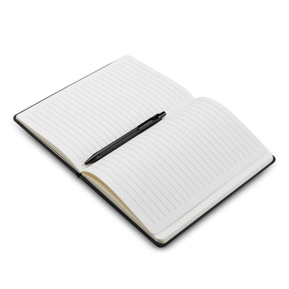 Kit escritório A5 em PU e Caneta Metalica