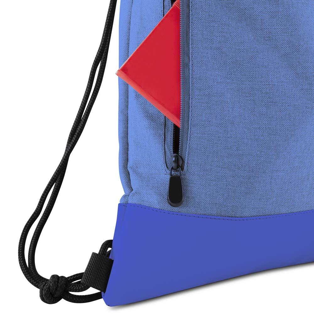 Sacola/Mochila Poliéster 210D e PU (43x35cm)