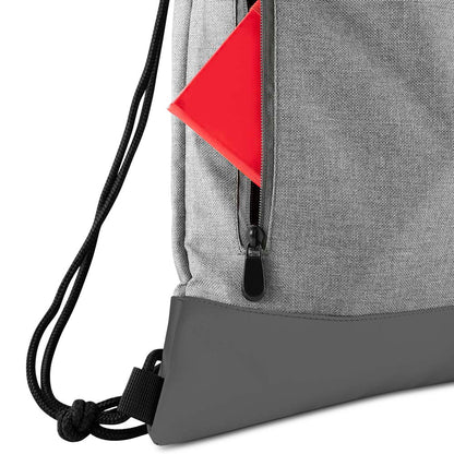 Sacola/Mochila Poliéster 210D e PU (43x35cm)