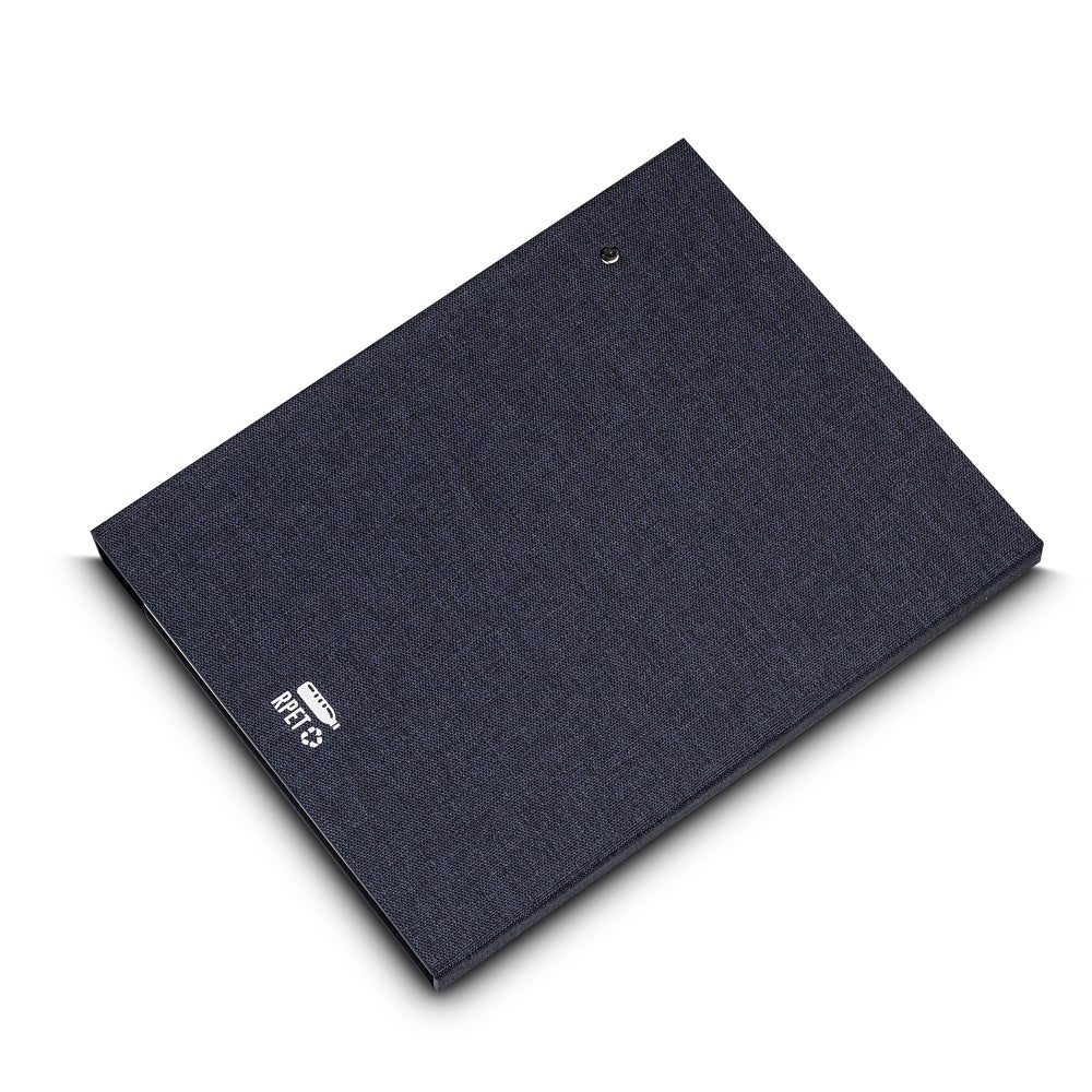 Caderno A5 Capa em RPET e Detalhe em Bambu