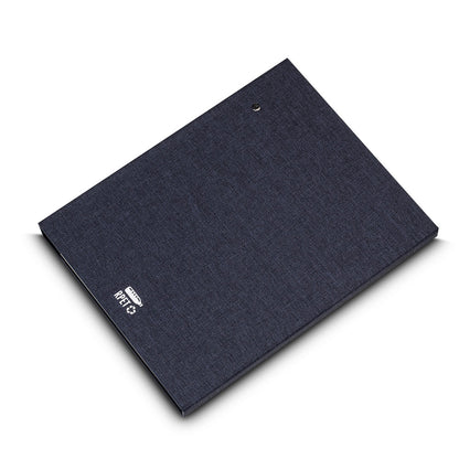Caderno A5 Capa em RPET e Detalhe em Bambu