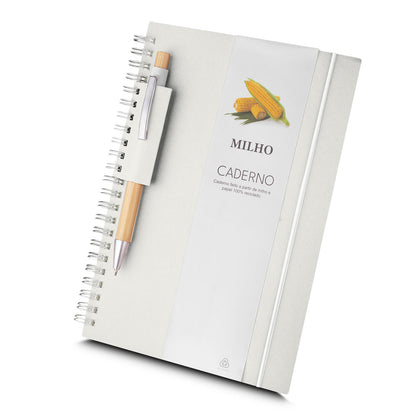 Caderno A5 Capa em Papel Reciclado