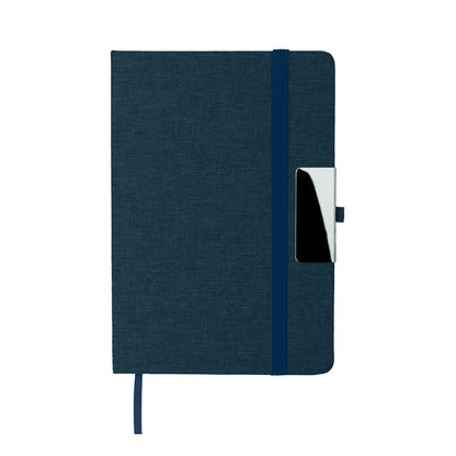 Caderno A5 com capa RPET