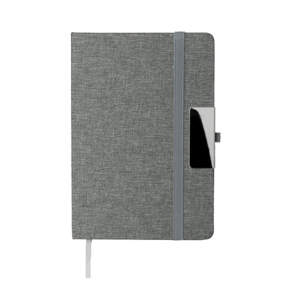Caderno A5 com capa RPET