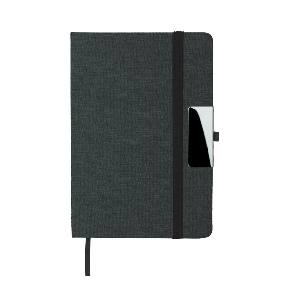 Caderno A5 com capa RPET