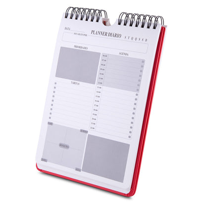Caderno A5 Planner com capa em PU
