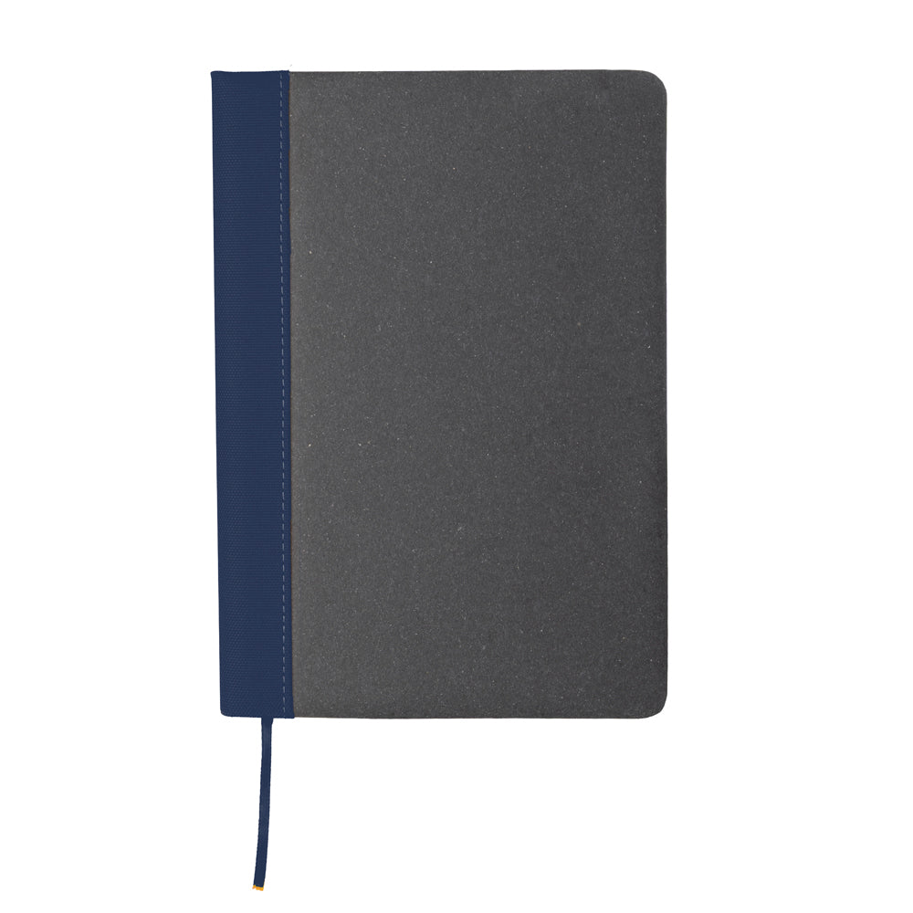 Caderno A5 em couro reciclado