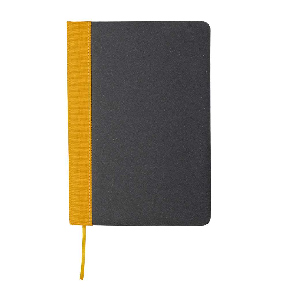 Caderno A5 em couro reciclado
