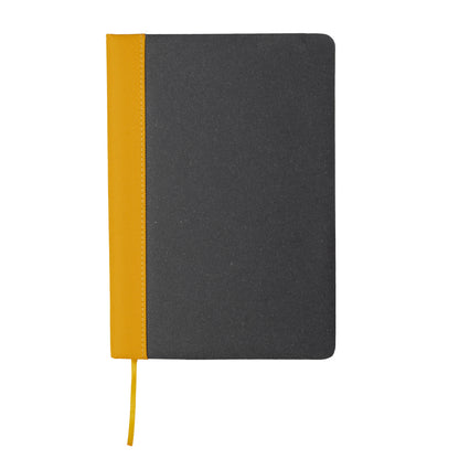 Caderno A5 em couro reciclado
