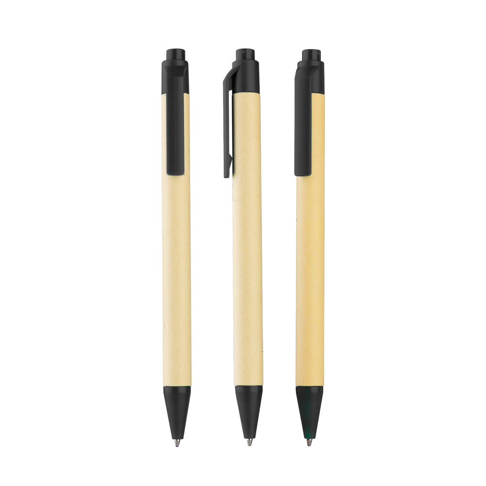 Caderno A5 capa em papel Kraft com caneta