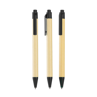 Caderno A5 capa em papel Kraft com caneta