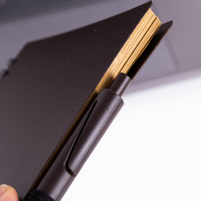 Caderno A5 Capa PP com Caneta