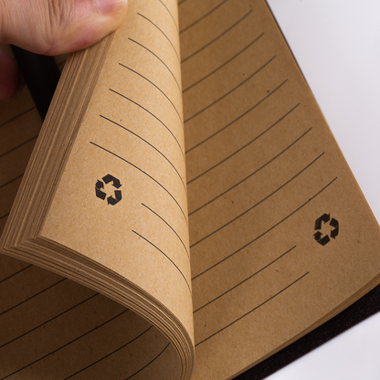 Caderno A5 Capa PP com Caneta