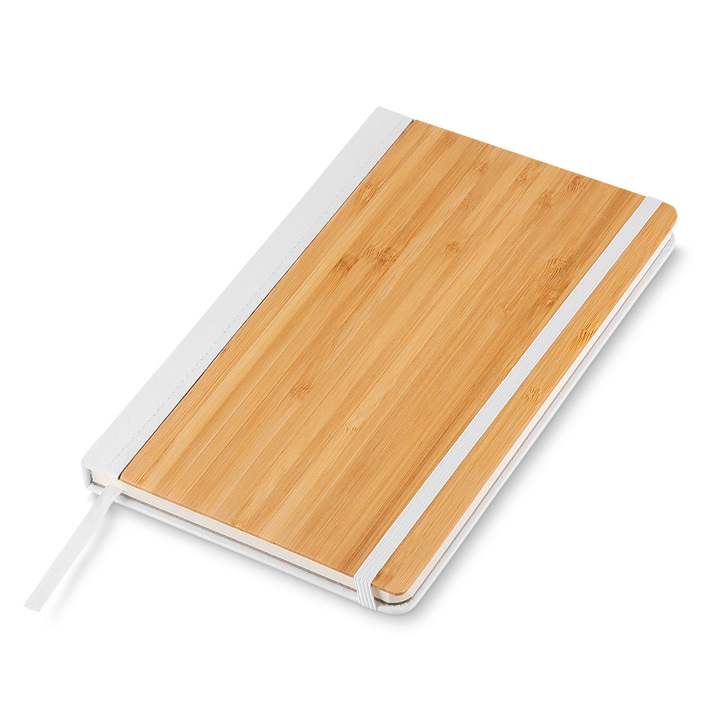 Caderno A5 Capa em Bambu e PU