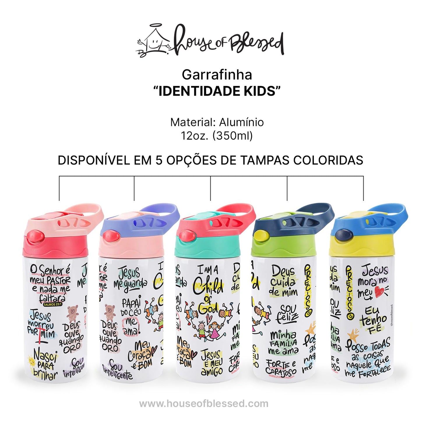 Garrafa "Identidade Kids"