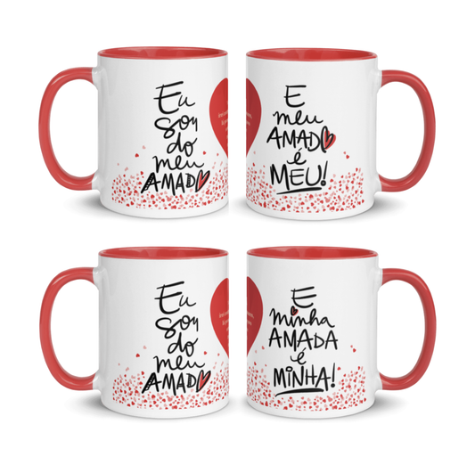 DUO Caneca "AMADA & AMADO"