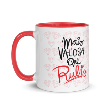 Caneca "MAIS VALIOSA QUE RUBIS" - Bilingue