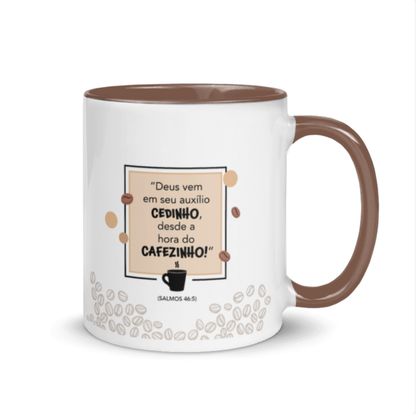 Caneca "CAFEZINHO COM JESUS"