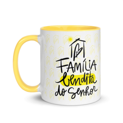 Caneca "FAMILIA BENDITA DO SENHOR"