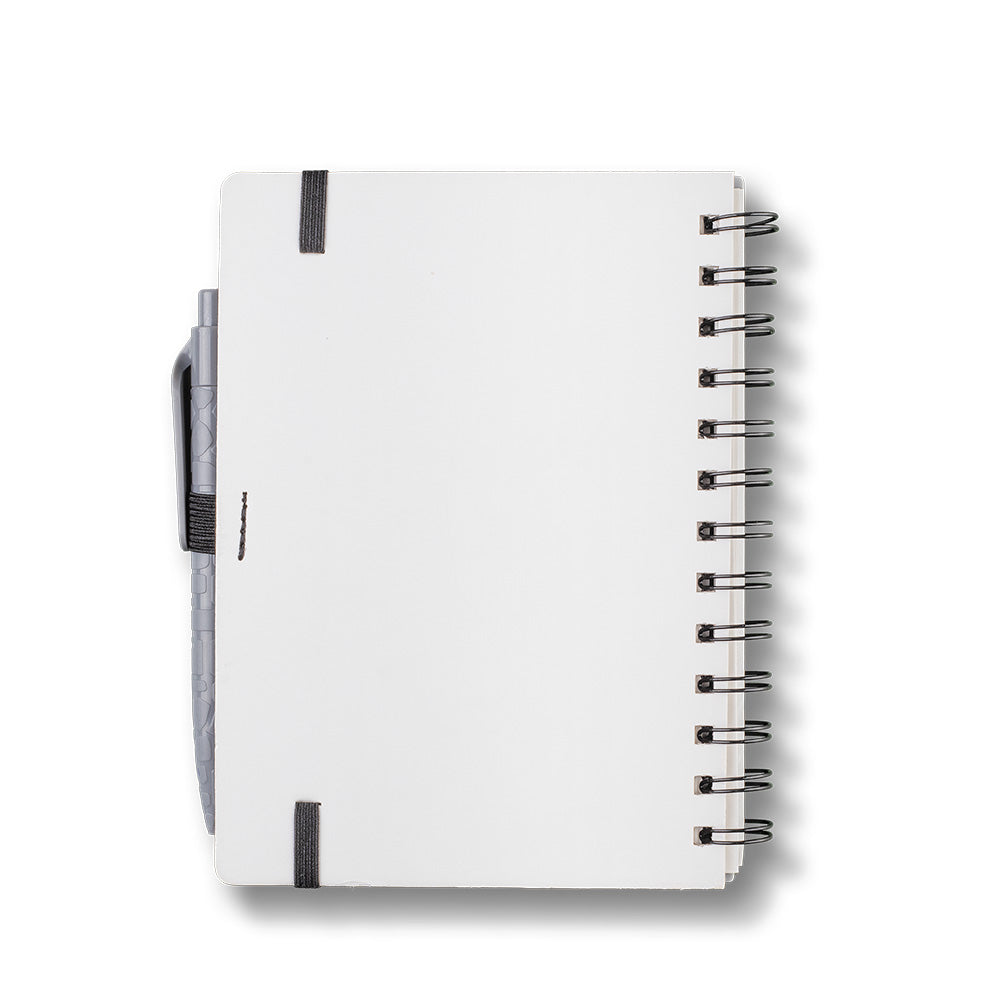 Caderno B6 Capa em ABS com Caneta