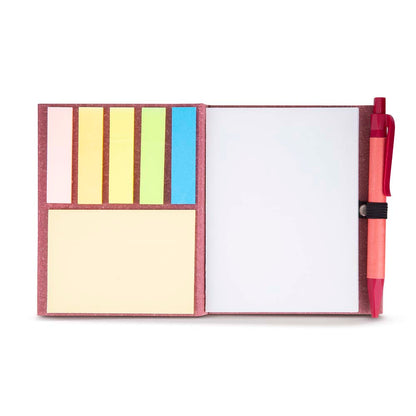 Mini Caderno A6 com caneta (13x11cm)