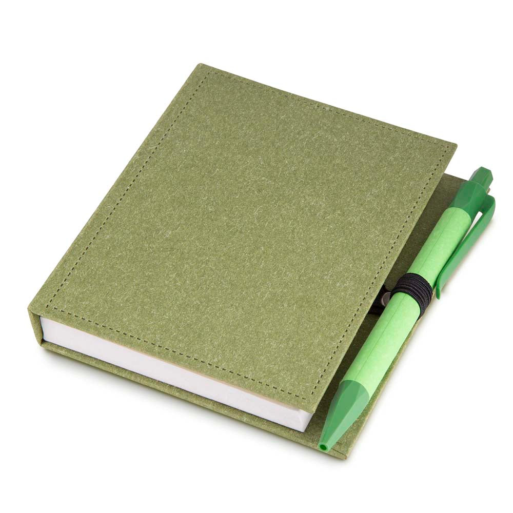 Mini Caderno A6 com caneta (13x11cm)