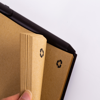 Mini Caderno A6 Capa em PP c/ Caneta