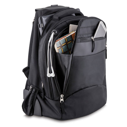 Mochila com rodinhas em Poliéster 1680D