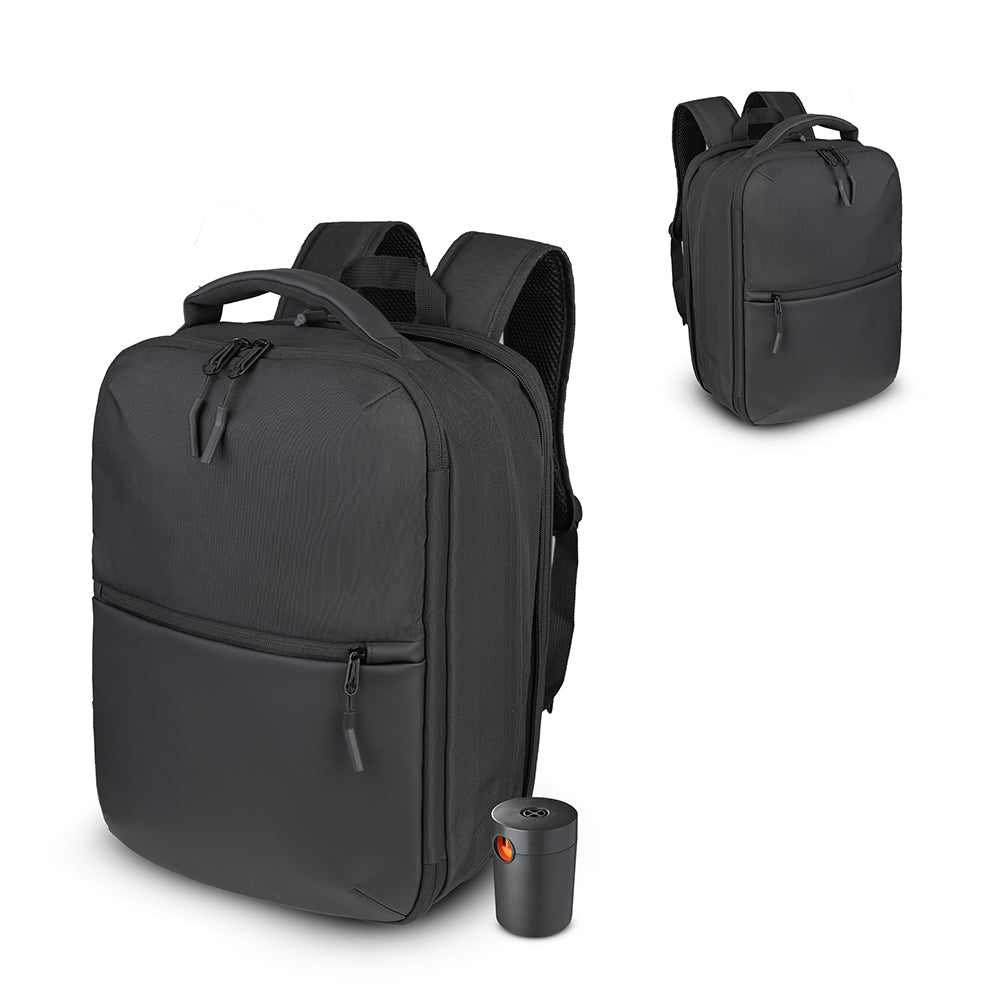Mochila c/ Compartimento a Vácuo e Expansor