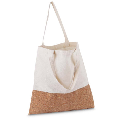 Sacola em Algodão 140g/m² e Cortiça (39x35cm)