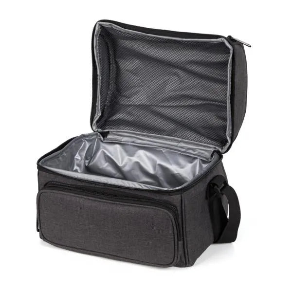 BOLSA TÉRMICA EM RPET -  CINZA ESCURO - 10L
