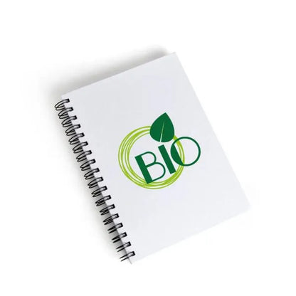 CADERNO PAUTADO COM WIRE-O - BRANCO - 23,5X18CM - 100 FLS