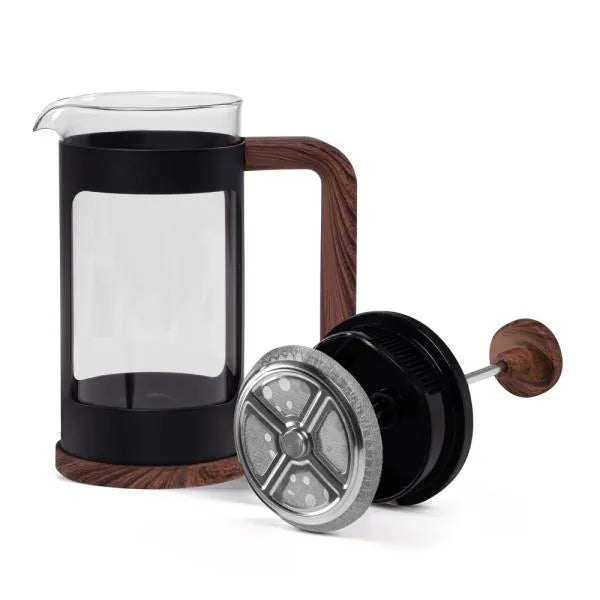 CAFETEIRA PRENSA FRANCESA EM VIDRO / AÇO INOX - 350ML