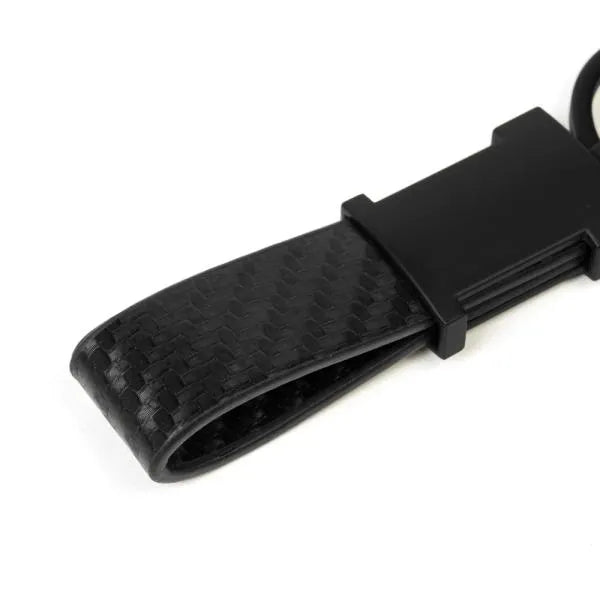 CHAVEIRO EM METAL/PU - PRETO