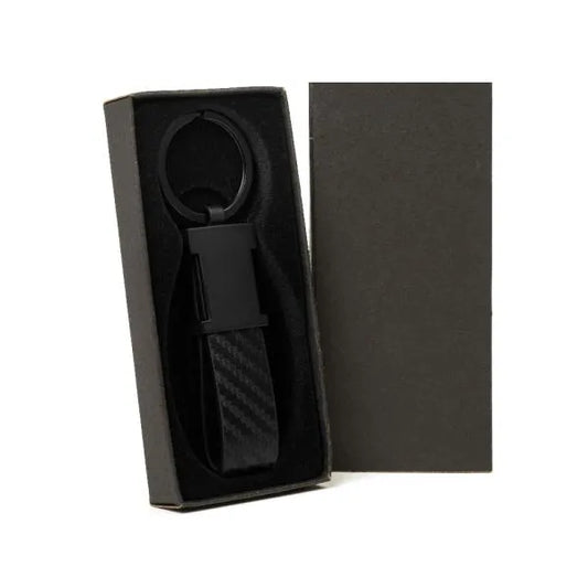 CHAVEIRO EM METAL/PU - PRETO
