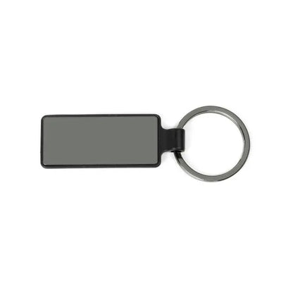 CHAVEIRO EM METAL - CINZA/PRETO