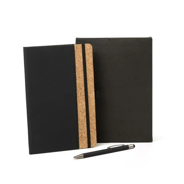 CONJ. CADERNO E CANETA  - 2 PÇS