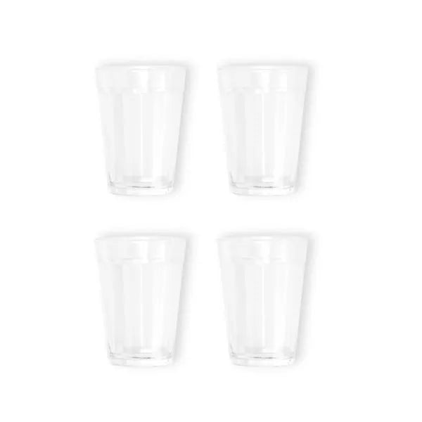 CONJ. COPOS AMERICANOS MULTIUSO - 190 ML - 4 PÇS