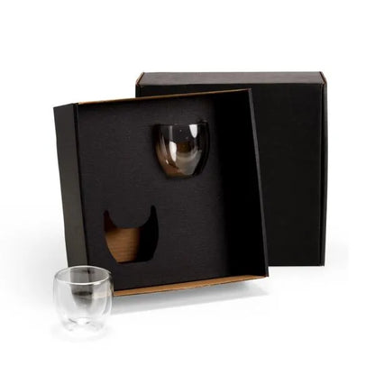 CONJ. DE COPOS COM PAREDE DUPLA - 100ML - 2 PÇS