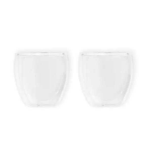 CONJ. DE COPOS COM PAREDE DUPLA - 250ML - 2 PÇS