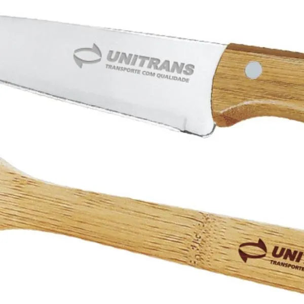 CONJ. DE FACA 7" E COLHER EM BAMBU SPECIAL LINE - 2 PÇS