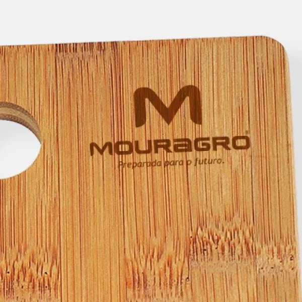 CONJ. PARA QUEIJO EM BAMBU / MADEIRA / INOX OREGON - 6 PÇS