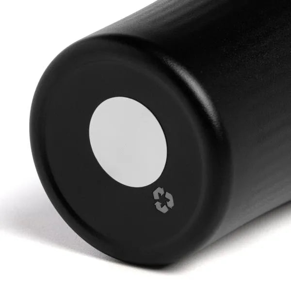 COPO DUPLA CAMADA EM ALUMÍNIO RECICLADO  - PRETO - 500 ML